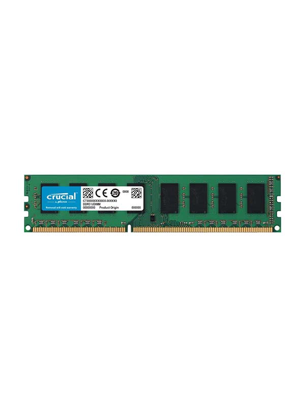 CRUCIAL 4GB Single DDR4 2666 MT/s (PC4-21300) CL19 x8 UDIMM 288-Pin ...